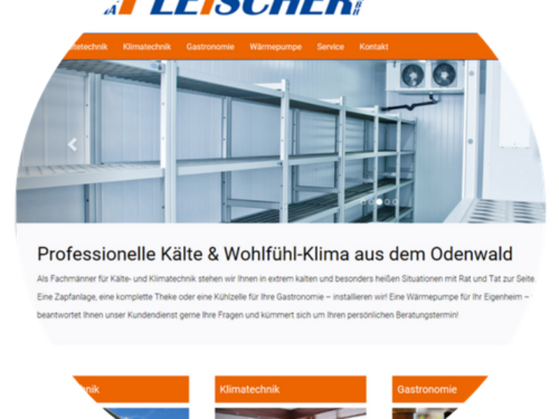 Webtexte - Pressetexte Odenwald - Referenzen Kälte- & Klimatechnik
